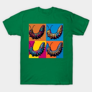 Pop Caterpillar Art - Cool Insect T-Shirt